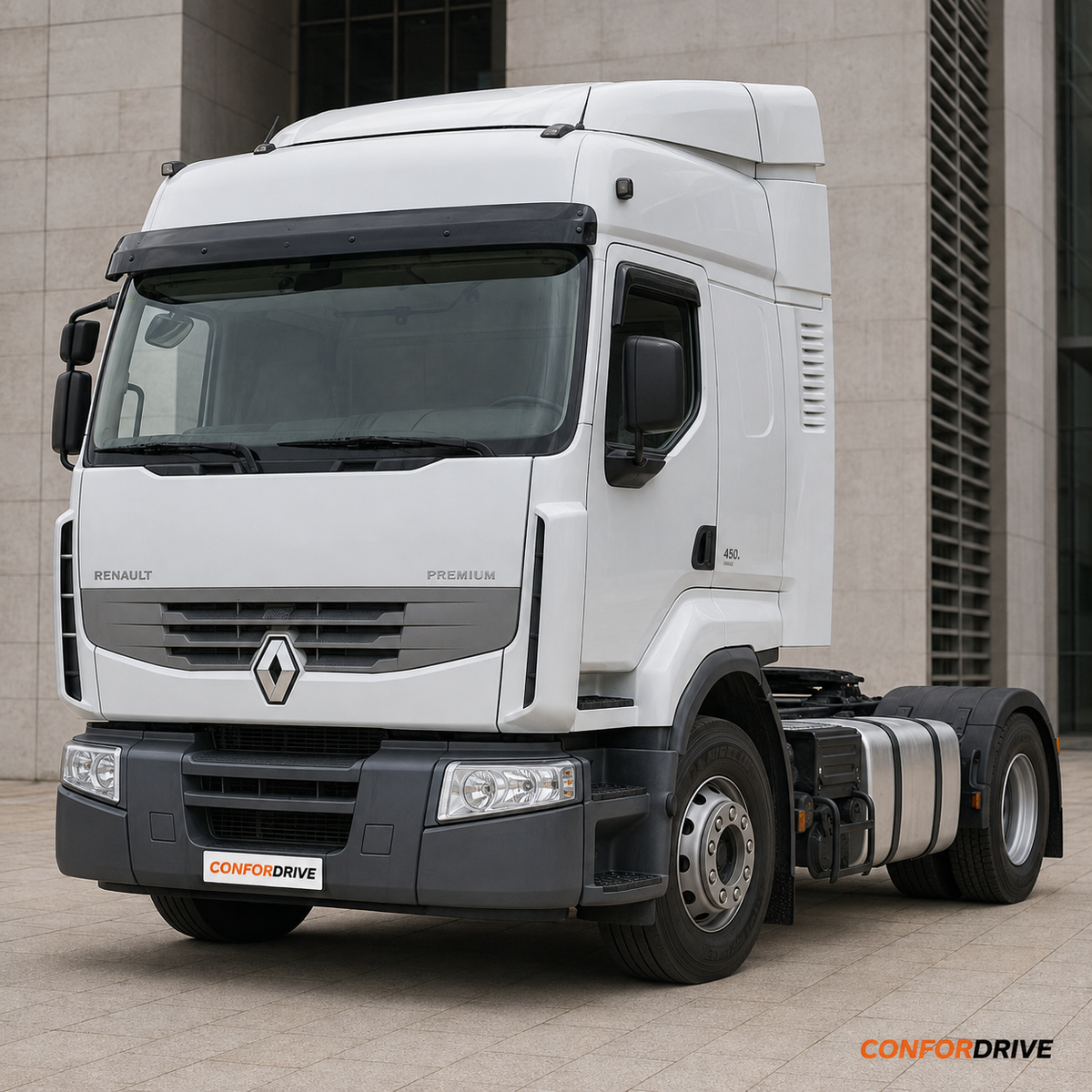 Renault Premium desde 1996 com chuventos interiores nas portas da frente CONFORDRIVE