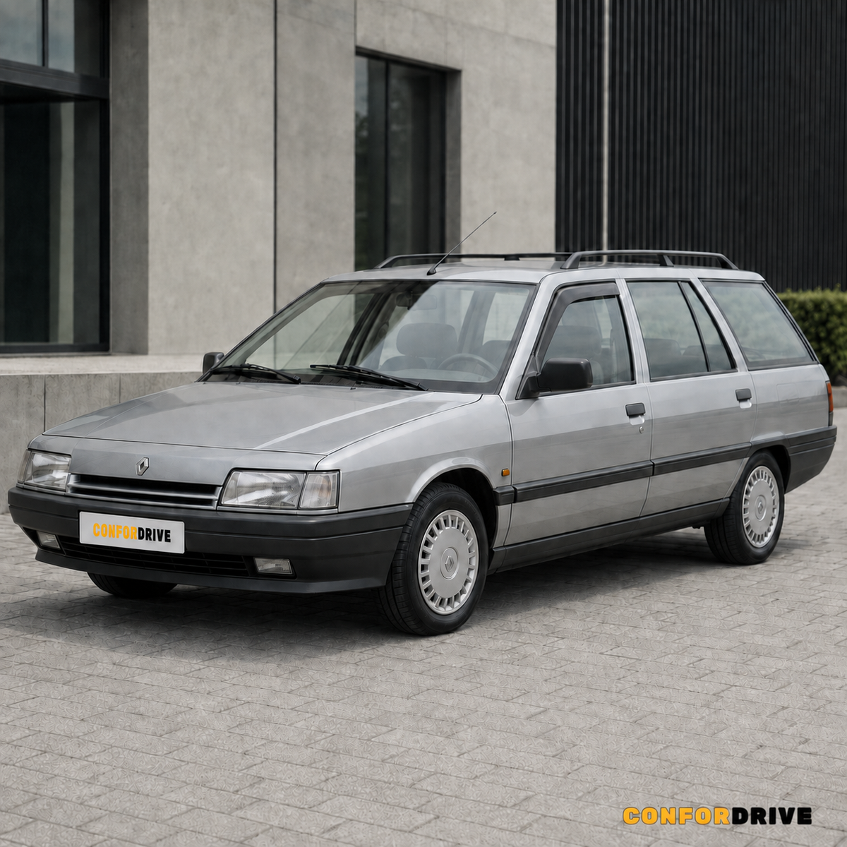 Renault 21 Nevada 1986-1994 com chuventos interiores a seguir toda a calha dianteira CONFORDRIVE