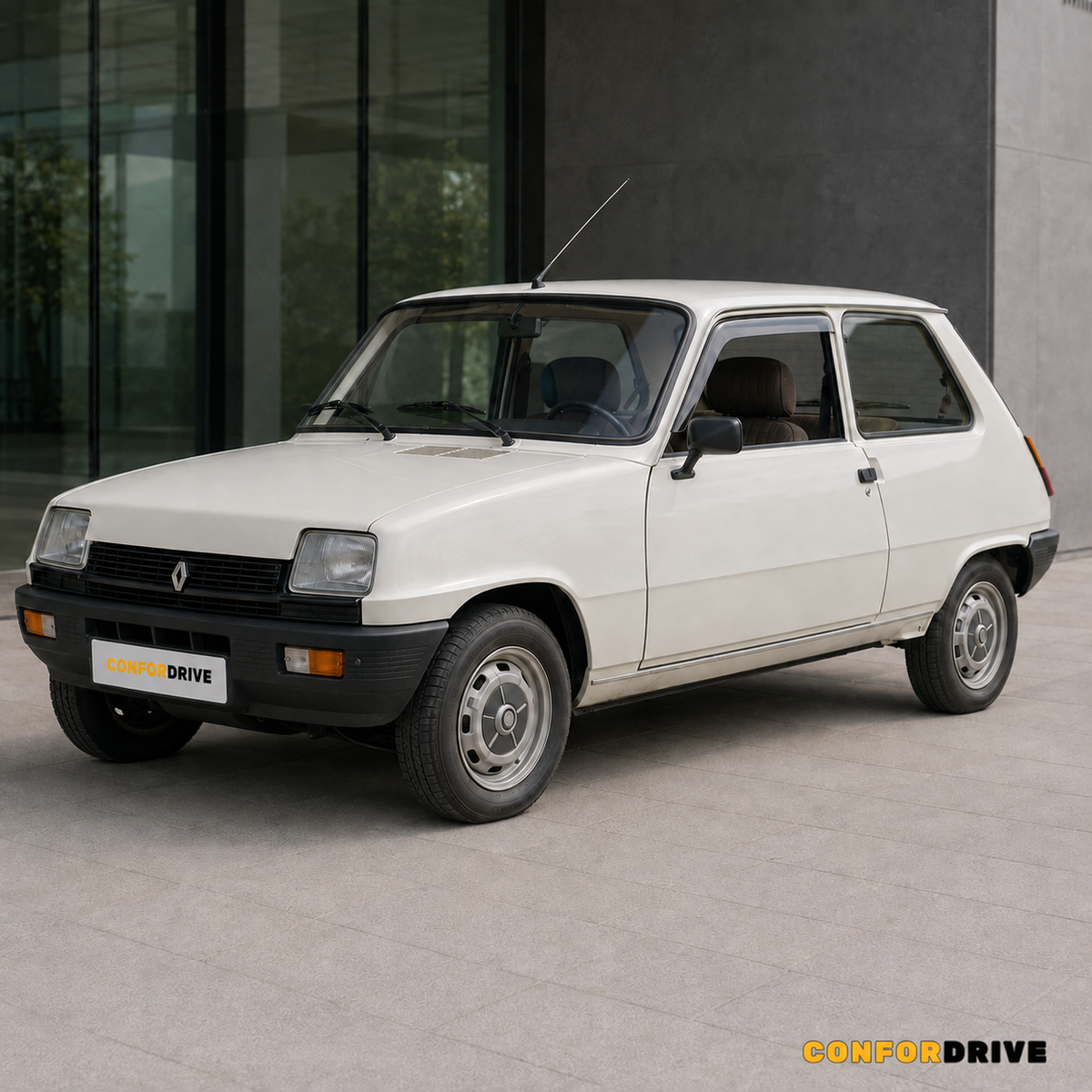 Renault 5 1975-1985 de 3 portas com chuventos interiores dianteiros CONFORDRIVE