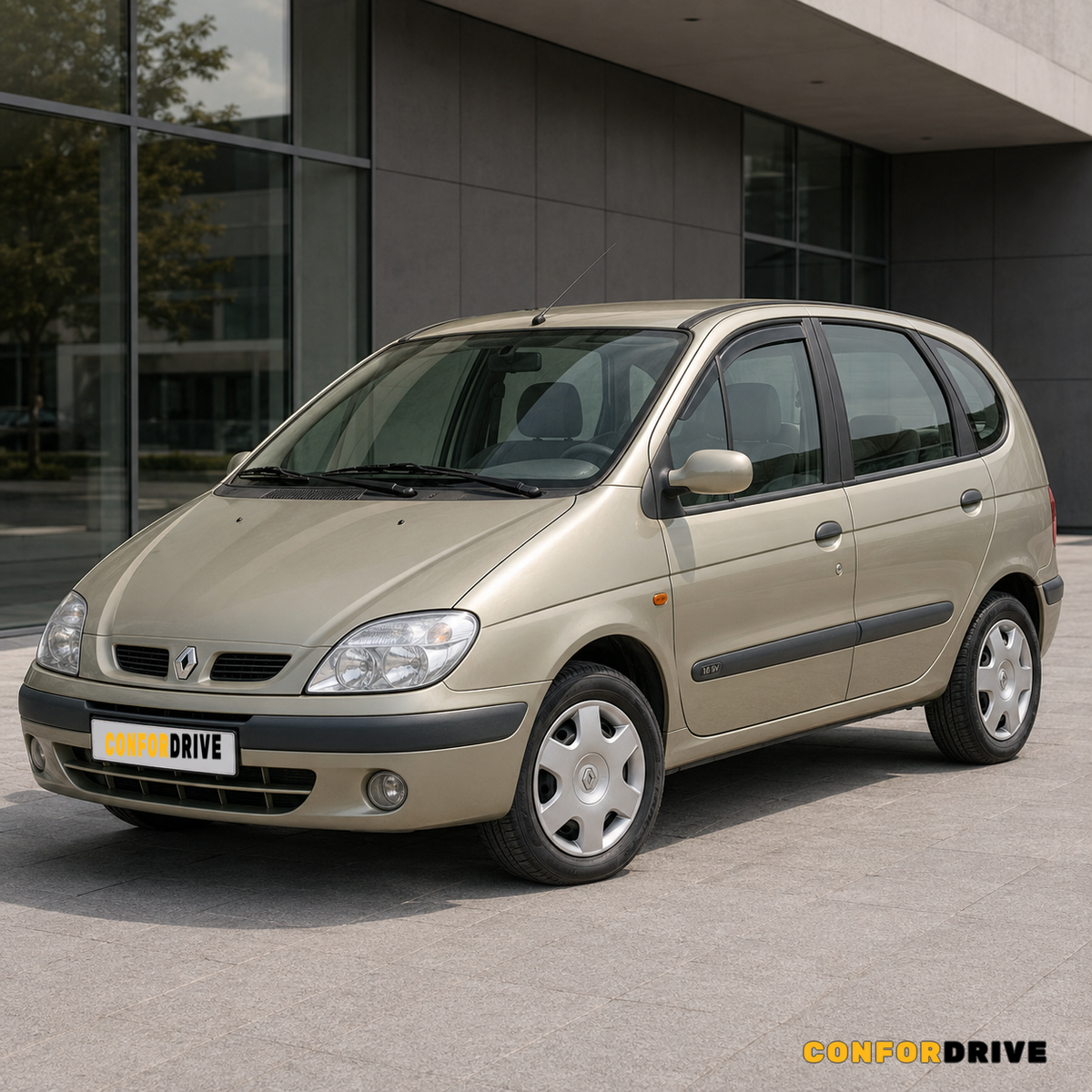 Renault Scenic I 1996-2002 com chuventos interiores dianteiros CONFORDRIVE