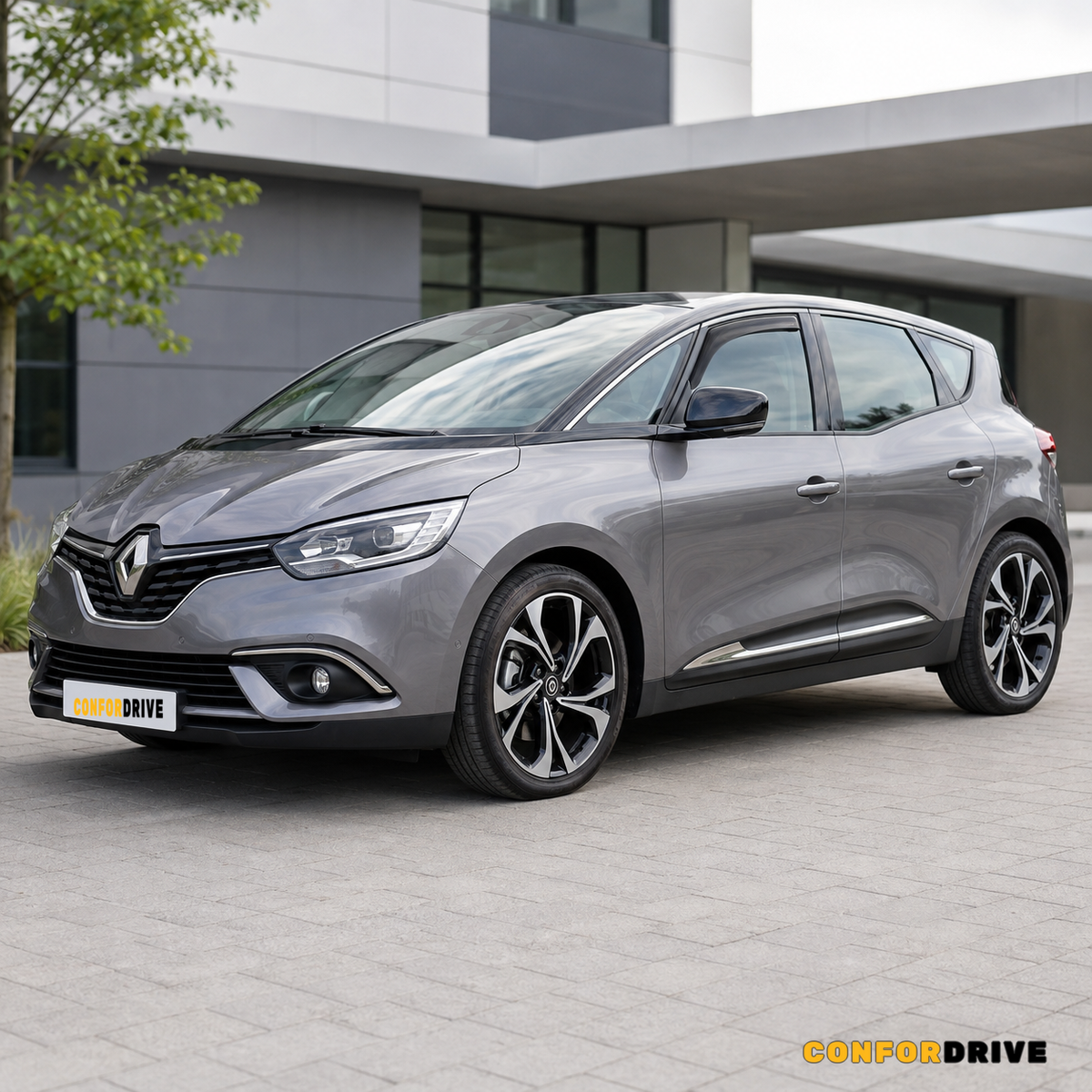 Renault Scenic IV desde 2017 com chuventos interiores dianteiros CONFORDRIVE