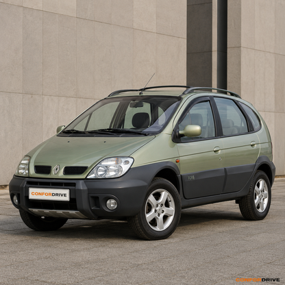 Renault Scenic RX4 1996-2002 com chuventos interiores nas portas da frente CONFORDRIVE