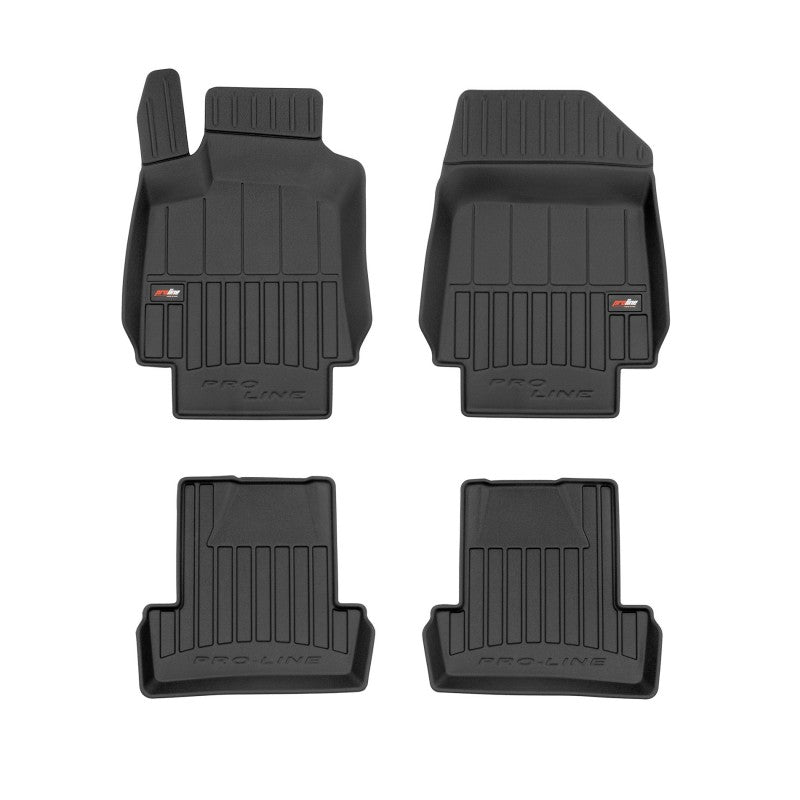 Tapetes de borracha 3D Renault Clio III (2005-2012) | Premium