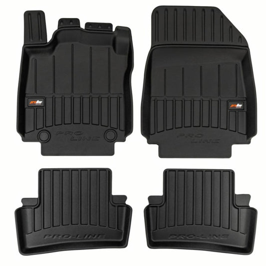 Tapetes de borracha 3D Renault Clio IV 3/5 portas (2016-2019) | Premium