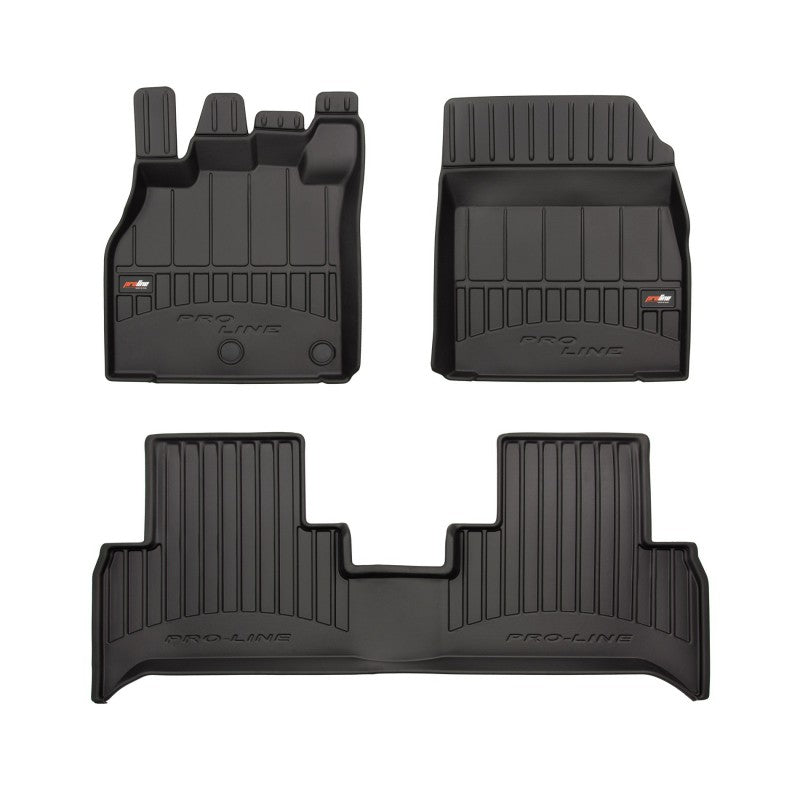 Tapetes de borracha 3D Renault Grand Scénic III 5/7 lugares (2009-2016) | Premium