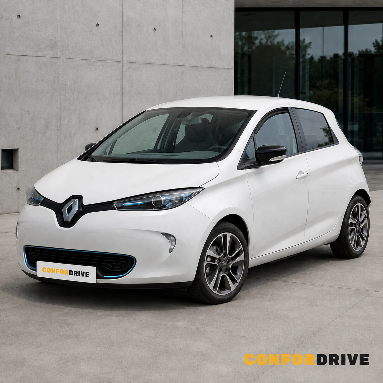 Renault Zoe 2013 em diante com chuventos interiores dianteiros CONFORDRIVE