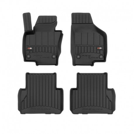 Tapetes de borracha 3D Premium para SEAT Alhambra 2010-2020 de 7 lugares