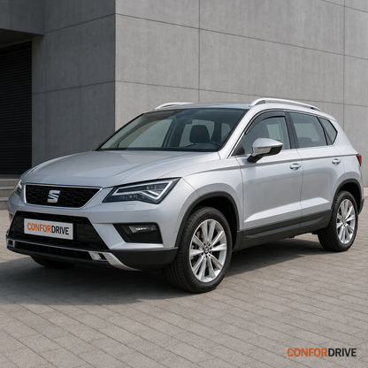 SEAT Ateca 2016 com chuventos dianteiros CONFORDRIVE