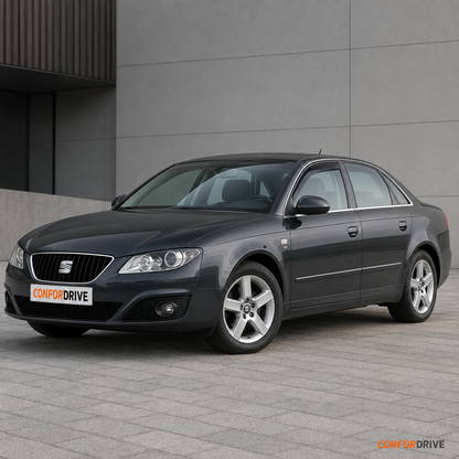 SEAT Exeo Sedan 2009-2013 com chuventos dianteiros CONFORDRIVE