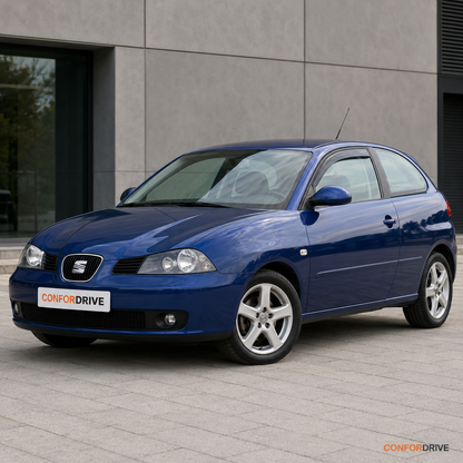 Imagem SEAT Ibiza III 2002-2008 de 3 portas com chuvento interior dianteiro CONFORDRIVE