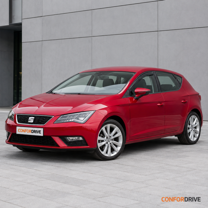 SEAT Leon III 2012-2020 com chuventos interiores nas portas da frente CONFORDRIVE