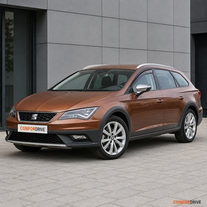 SEAT Leon X-Perience 2013-2020 com chuventos interiores nas portas da frente CONFORDRIVE