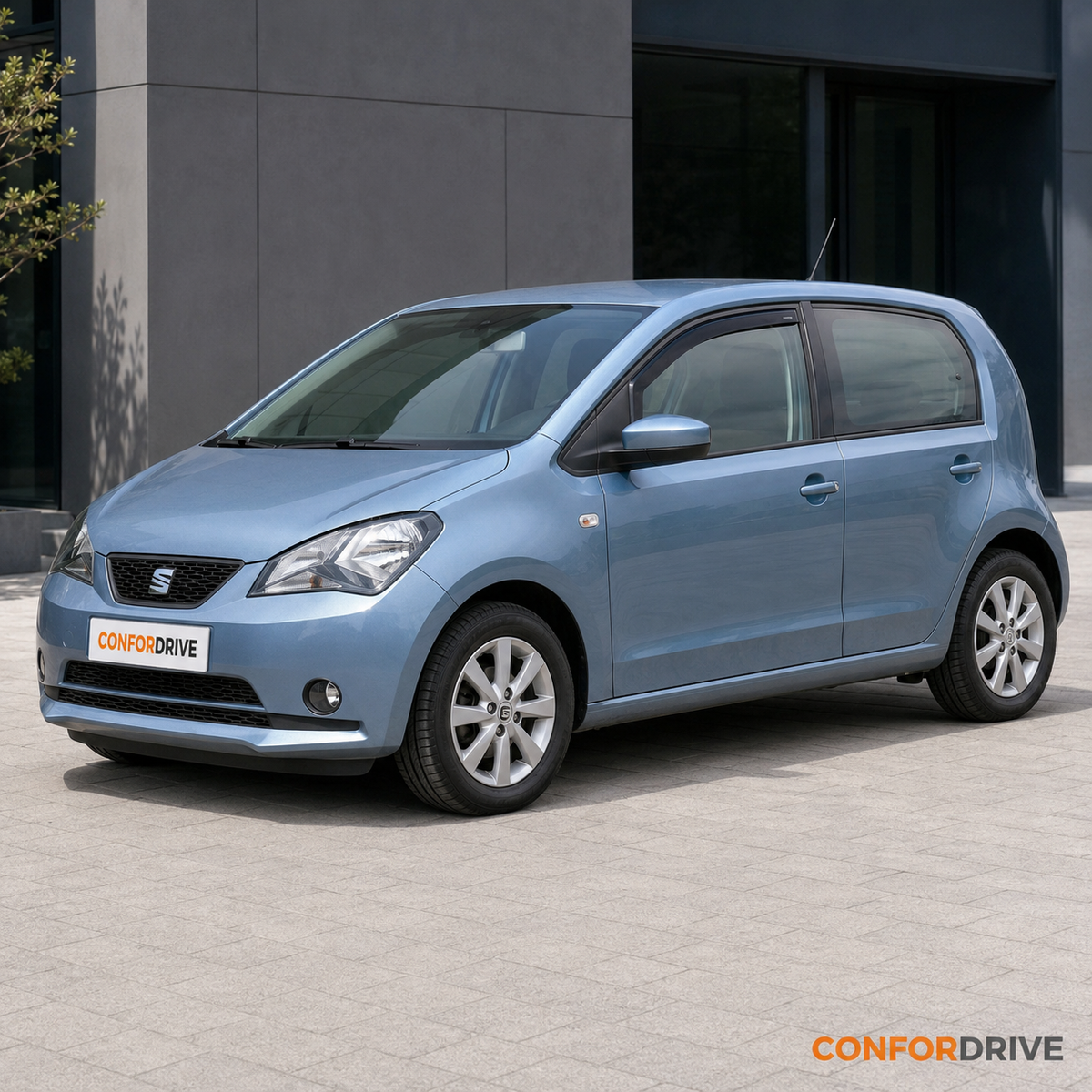 SEAT Mii 2012-2019 com chuventos interiores nas portas da frente CONFORDRIVE