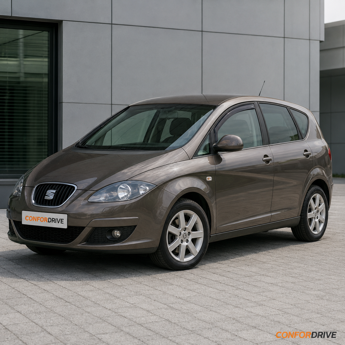 SEAT Toledo Mk3 2004-2009 com chuventos interiores nas portas da frente CONFORDRIVE