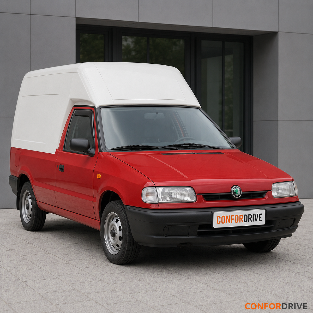 SKODA Felicia VanPlus 1994-2001 com chuventos dianteiros CONFORDRIVE