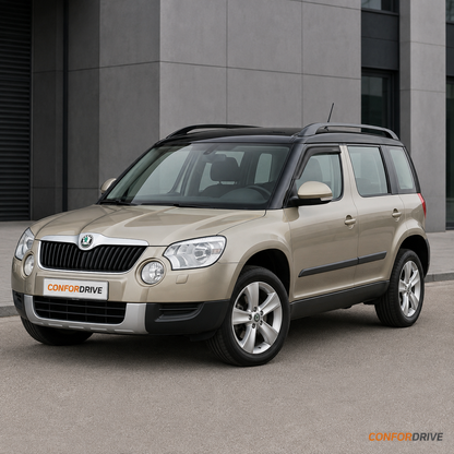 SKODA Yeti 2009-2017 com chuventos dianteiros CONFORDRIVE