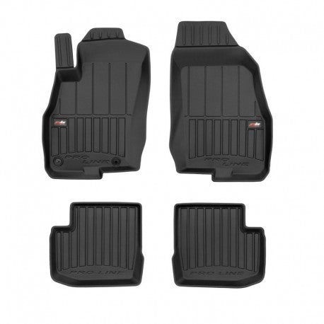Tapetes de borracha 3D Fiat Punto Evo 5 portas 2009–2012
