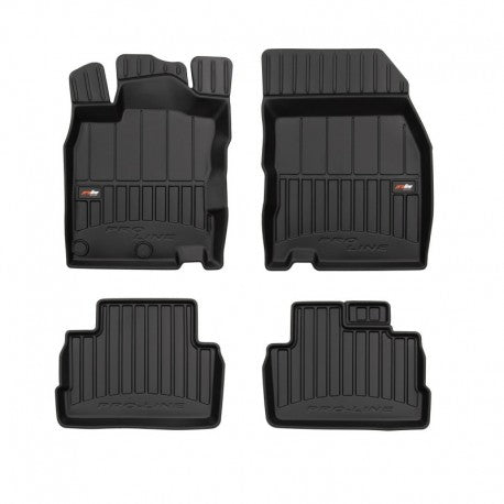 Tapetes de borracha 3D Nissan Qashqai 2017–2021