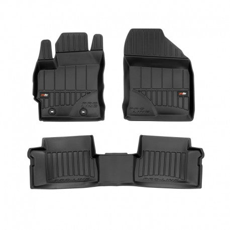 Tapetes de borracha 3D Toyota Auris 2013–atualidade