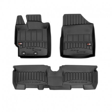 Tapetes de borracha 3D Toyota Yaris 3 ou 5 portas 2006–2011