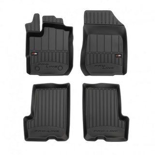 Tapetes de borracha 3D Dacia Logan 7 lugares 2007–2013 — Premium 3D
