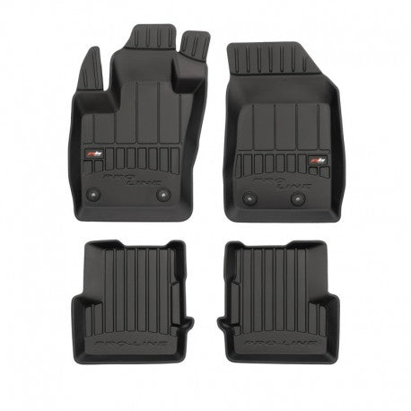 Tapetes de borracha 3D Fiat 500X 2015–atualidade