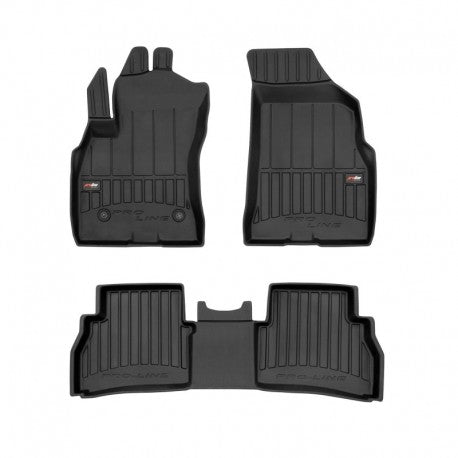 Tapetes de borracha 3D Fiat Doblo 2009–2015