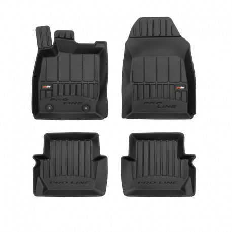 Tapetes de borracha 3D Ford Fiesta MK7 2017–atualidade