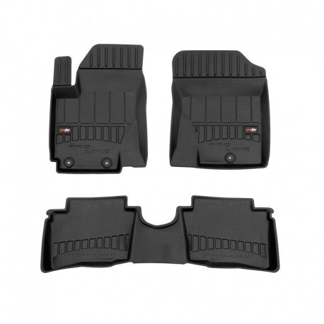 Tapetes de borracha 3D Hyundai i20 2008–2012