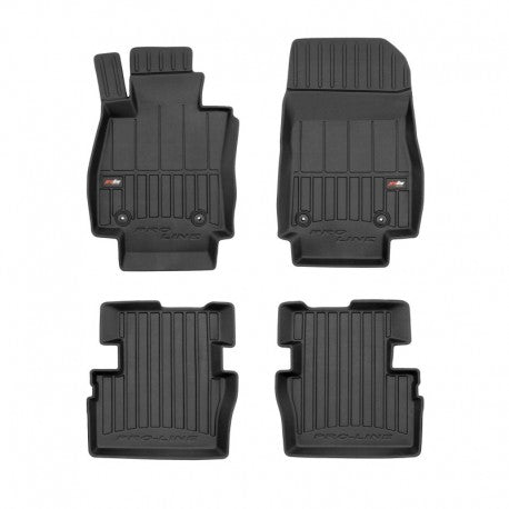 Tapetes de borracha 3D Mazda 2 2015–2021