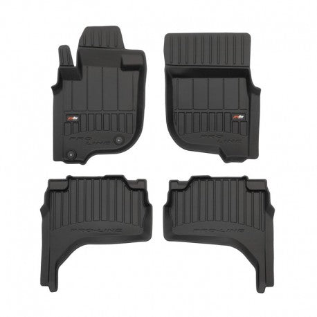 Tapetes de borracha 3D Mitsubishi L200 Van 2018–atualidade