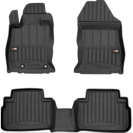 Tapetes de borracha 3D Subaru Forester Híbrido 2019–atualidade