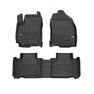 Tapetes de borracha 3D Toyota RAV4 Híbrido 2015–2018 — Premium 3D