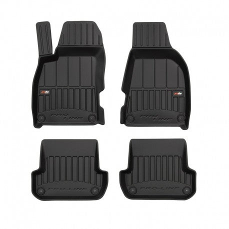 Tapetes de borracha Premium 3D para Audi A4 B8 2007–2015