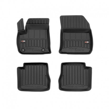 Tapetes de borracha Premium 3D Citroën ë-C4 Elétrico 2021–presente