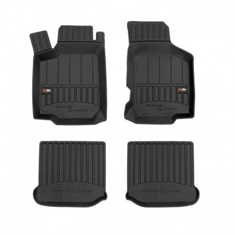 Tapetes de borracha Premium 3D Volkswagen Beetle 1998–2010