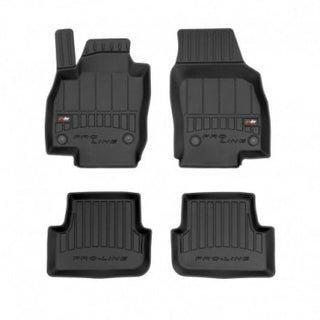 Tapetes de borracha Premium 3D Volkswagen Polo AW 2017–atualidade