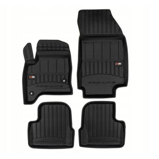 Tapetes de borracha 3D Fiat 600 Gasolina 2024–atualidade — Premium 3D