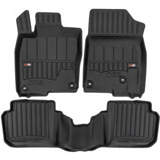 Tapetes de borracha 3D Honda Civic 2023–atualidade — Premium 3D