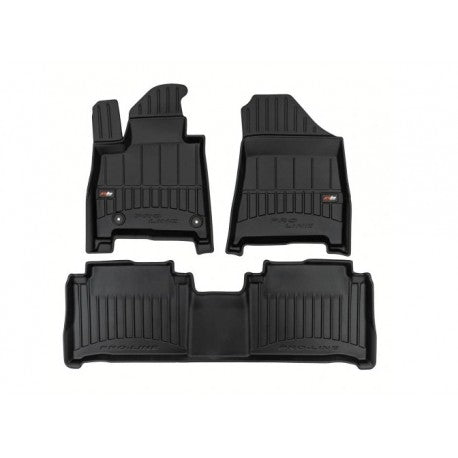 Tapetes de borracha 3D Hyundai Santa Fé V 2023–atualidade