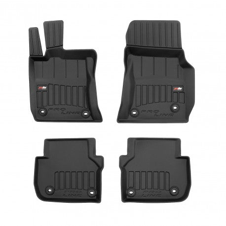 Tapetes de borracha 3D Jaguar XF Berlina 2015–atualidade