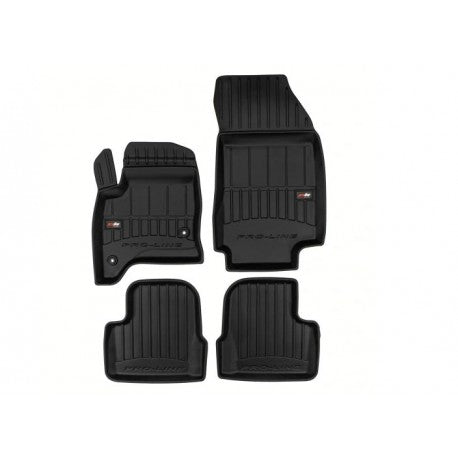 Tapetes de borracha 3D Jeep Avenger Híbrido 2024–atualidade