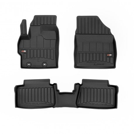 Tapetes de borracha 3D Mazda 2 2022–atualidade