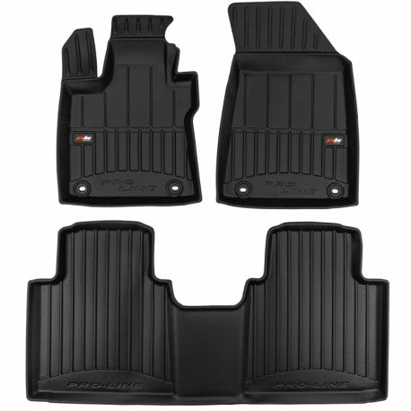 Tapetes de borracha 3D MG HS Gasolina 2025–atualidade