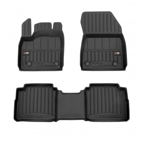 Tapetes de borracha 3D Nissan X-Trail SUV 2022–atualidade