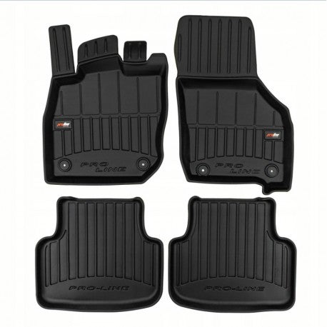 Tapetes de borracha 3D Škoda Octavia IV MHEV 2020–atualidade