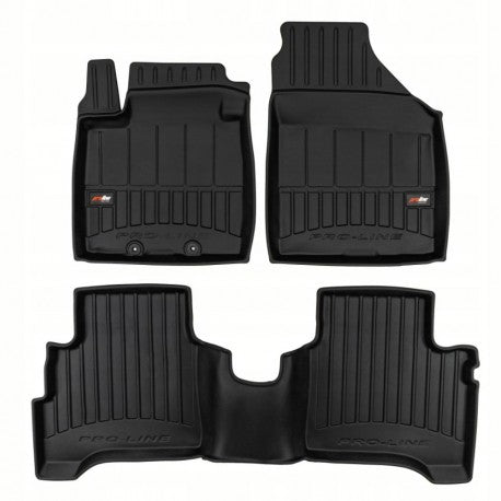 Tapetes de borracha 3D Suzuki Swift 2024–atualidade