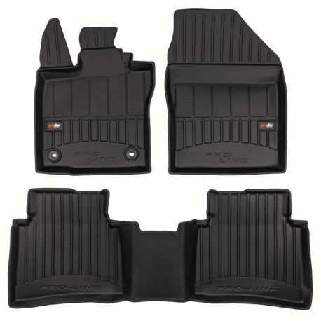 Tapetes de borracha 3D Toyota Prius 2022–atualidade