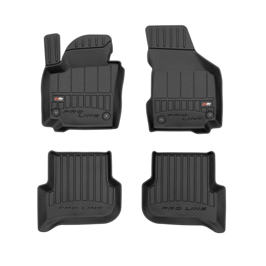 Tapetes de borracha Premium 3D Volkswagen Golf Plus minivan 2005–2014