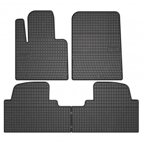 Tapetes de borracha Hyundai Santa Fé 5 bancos 2012–2018